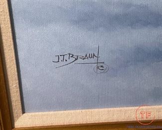 Original Oil on Canvas by JORGE TARALLO BRAUN