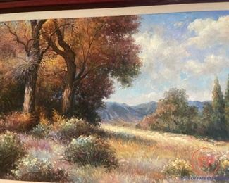 Original Oil on Canvas by C RUPPIERO