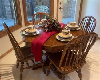 Vintage Ethan Allen Table and Chair Set