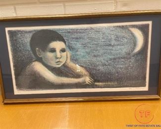 Limited Edition Signed print by FANNY RABEL