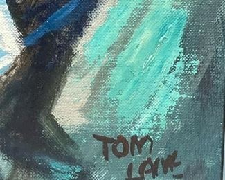 Original Oil on Canvas - New Orleans Jazz by TOM LANE