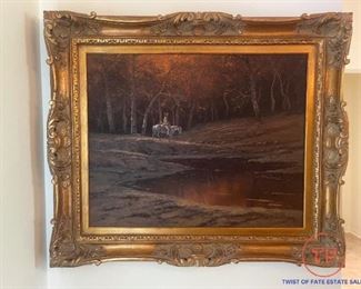 Original Oil on Canvas by JORGE TARALLO BRAUN