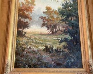 Original Oil on Canvas by TA. JOHNSON