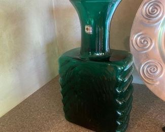 BLENKO Glass Vase