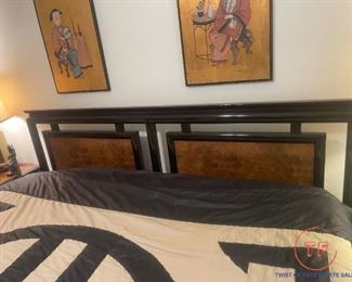CENTURY Chin Hua by Raymond Sobota Asian Influenced Queen Headboard