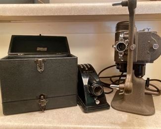 Bell and Howell Film Projector, Argus Slide Projector