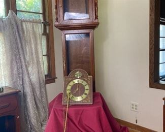 Mason and Sullivan Grandfather Clock 72 inches high x 17 wide