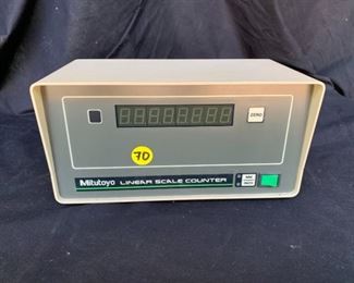 Mitutoyo Digital Readout Linear Scale Counter