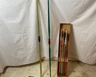 Vintage Bow Set with Champion Arrows