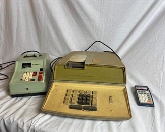 Vintage Calculators and Adding Machine