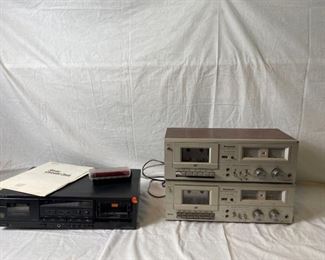 Vintage Cassette Players