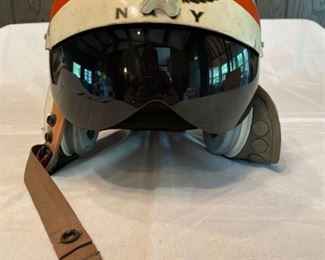Vintage Navy Flight Helmet Vietnam Era
