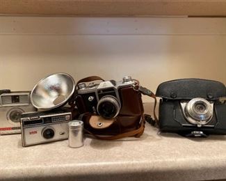 Vintage Zeiss Pentacon ZI Camera, Kodak Cameras