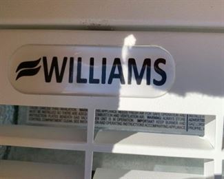 Williams Top Vent Wall Furnace