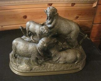 Jules Moigniez Bronze. (French,1835-1894).