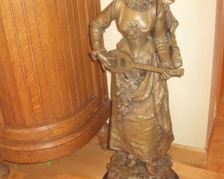 Adrein Etienne Gaudez Bronze (French 1845-1902).