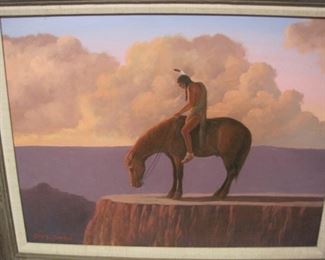 Charles Damrow original oil painting.