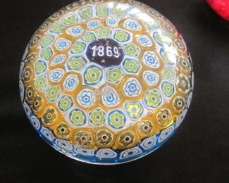 1869 Paperweight.