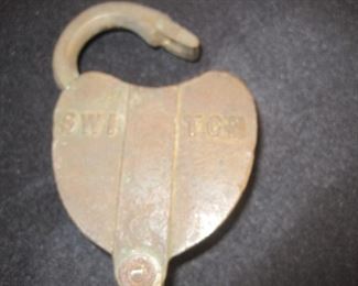 Adlake Railroad Lock.