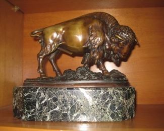 Bronze Bison. 