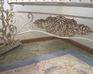 Antique Iron Baby/Doll Cradle.