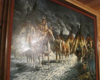 Original Oil Painting by Americo Makk.