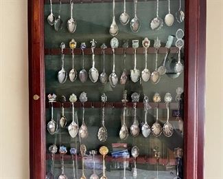 Souvenir spoon collection