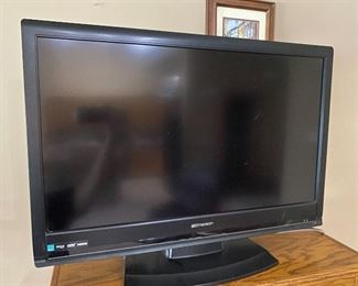 Two flatscreen TVs
