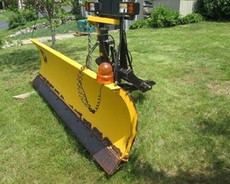 Snow Plow Complete Fisher 8 foot Minute Mount with wiring harness