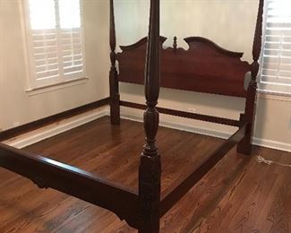 Kincaid Furniture Co. King Size Limited Edition General William Lenoir Bed No. F2091  