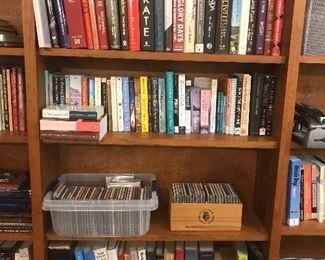 Large Book Collection/Music CD's