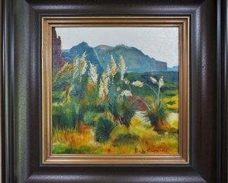 Becky Copeland painting on canvas