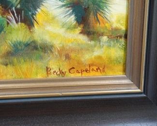 Becky Copeland painting on canvas