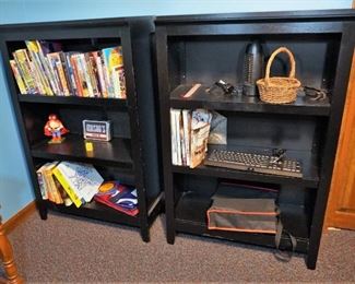 Pair of matching bookcases