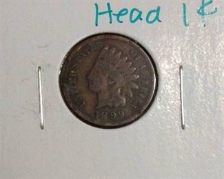 1899 Indian Head One Cent Penny