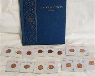 Book of Wheat Pennies - 1940 +