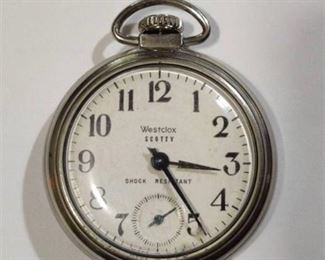 Vintage Silver Pocket Watch (Wind up)