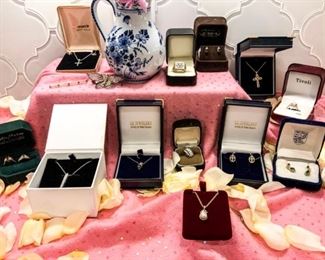 JEWELRY* Summertime shimmer is here...casual Sterling, airy openwork gold...and NL has a beach full of Mid-Century jewelry that is so HOT!!!