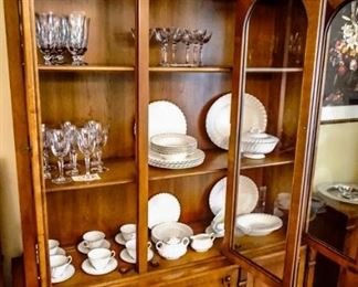 CRYSTAL & GLASS: Unique and special serving pieces; decorative and vintage items & stems to include Depression Era; EAPG Collection–Unique American Glasses 