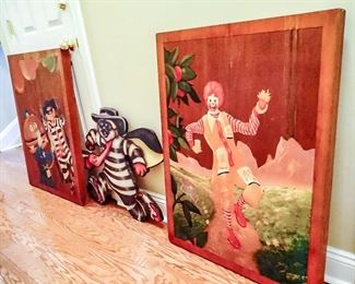  Unique McDonald Advertising collectibles, kitchen full of stem ware, pantry gadgetry and garage sale full of lathes, garden tools, carrying metal boxes, metal garden accessories, and so much more!
