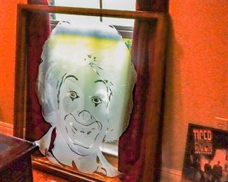  Unique McDonald Advertising collectibles, kitchen full of stem ware, pantry gadgetry and garage sale full of lathes, garden tools, carrying metal boxes, metal garden accessories, and so much more!
