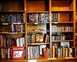  LIBRARY: Diverse array of Contemporary books to include boxed Comics & Playboy Magazine Issues; Special vinyls and boxed sets.