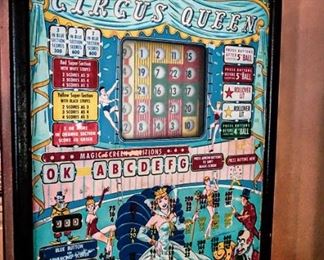 MAN CAVE: Billiard Table & Accessories; Pinball Machine; Slot Machine; Playboys Exclusive Issues; Comics Exclusive Issues; Fishing Equipment to include vintage & hand tied fly lures, Great speakers.