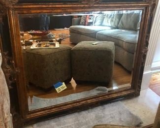 reflection of mushrooms