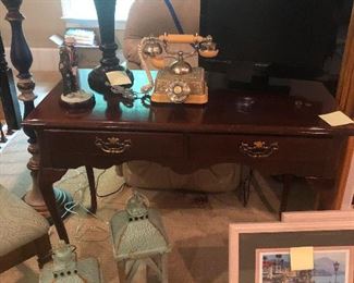 Bordello lamp and Zsa Zsa Gabor phone