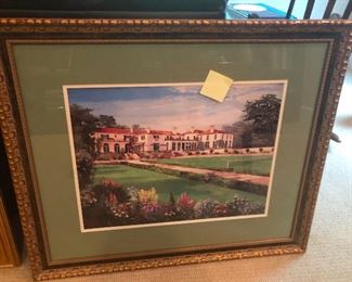 painting of modest prairie home