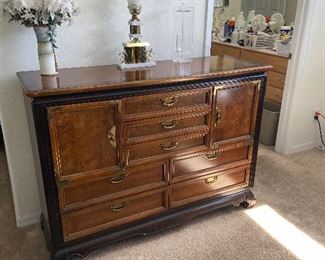 gorgeous Broyhill Oriental style chest