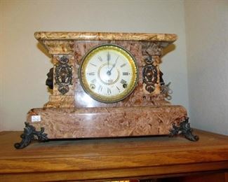 Antique mantle clock - lovely