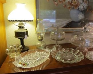 Gone with the wind-style lamps  - many to choose from.