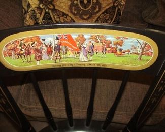 Vintage Nichols & Stone Windsor Dining Chairs - 4pc. "1774"